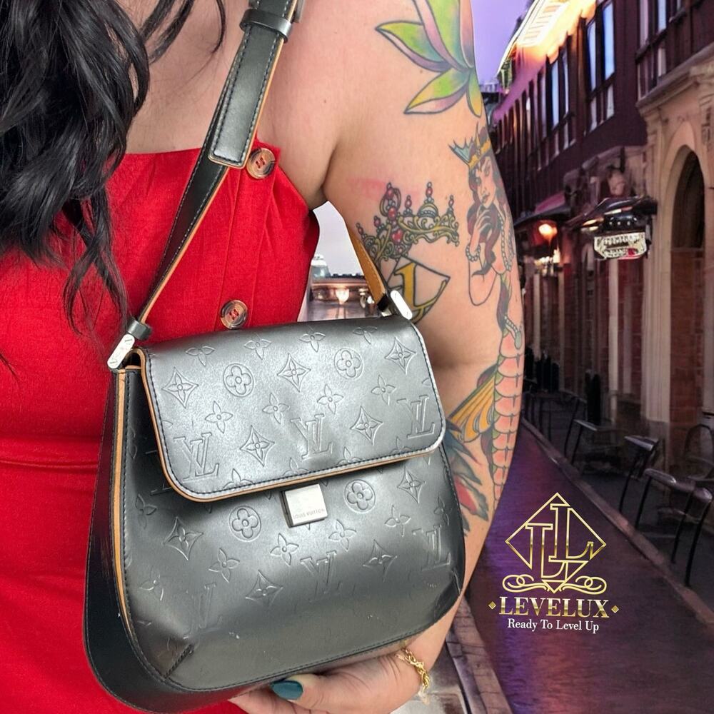 💎✨BEAUTIFUL✨💎Authentic Louis Vuitton Mat Webster Street Set Bag Black